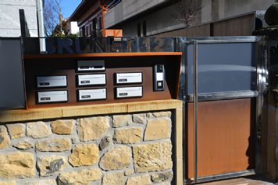 Cerramientos, barandillas y otros elementos en acero corten